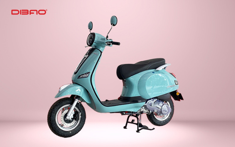 Xe máy tay ga 50cc DIBAO PANSY XS1 (Bản nâng cấp) có thiết kế mềm mại, nữ tính